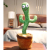 Śpiewający Tańczący Kaktus Mówi Powtarza LED USB-79894