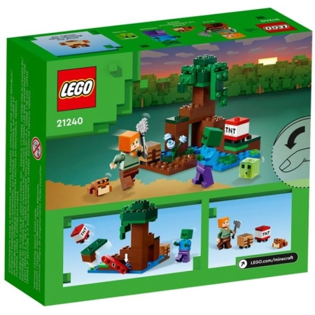 Lego Minecraft Przygoda Na Mokradłach 21240-80484