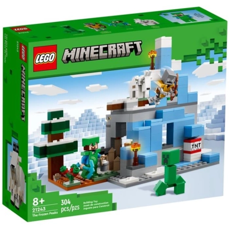 Lego Minecraft Ośnieżone Szczyty 21243