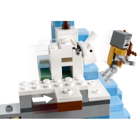Lego Minecraft Ośnieżone Szczyty 21243-80530