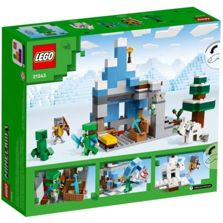 Lego Minecraft Ośnieżone Szczyty 21243-80534