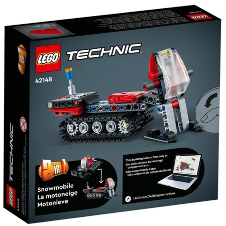Lego Technic 2w1 Ratrak Skuter Śnieżny 42148-80699