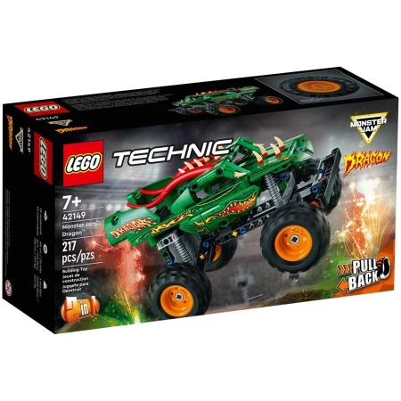 Lego Technic 2w1 Monster Jam Dragon 42149-80710