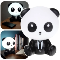 Lampka Nocna Dziecięca Miś Panda Dla Dzieci LED