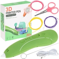 Długopis Drukarka 3D Pen Zestaw Wkłady PCL green