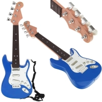 Gitara Elektryczna Rockowa Struny - Niebieska
