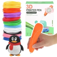 Długopis 3D Pen Zestaw Wkłady 65 Metrów pomarańcz