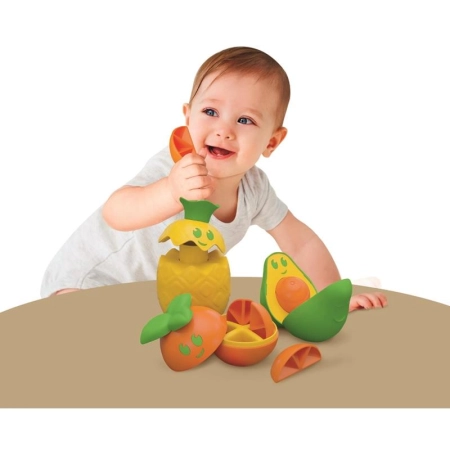 Clementoni Baby Zabawka Logiczna Owoce Puzzle-86679