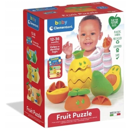 Clementoni Baby Zabawka Logiczna Owoce Puzzle-86683