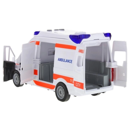 Ambulans Karetka Pogotowia Van Auto Dźwięki Nosze-88362
